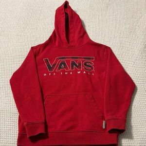 Vans Red Pullover Youth Hoodie